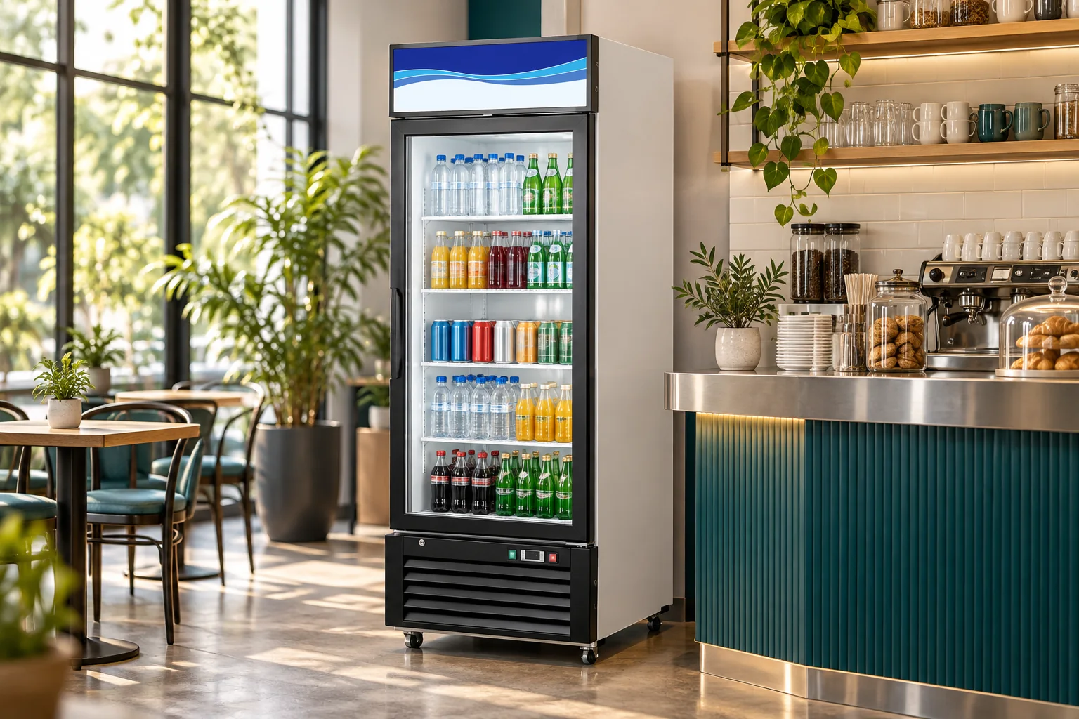COMMERCIAL REFRIGERATION — kitchen scene