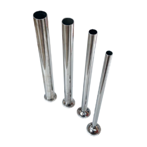 MorganGastro 4 Sizes Extra Large Sausage Stuffer Filling Tubes Funnels Nozzles Stainless Steel
