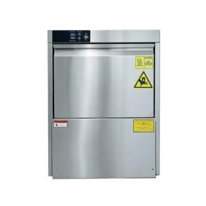 MorganGastro Commercial Undercounter Dishwasher - High Temp Sanitizing, ETL & NSF Certified, 30 Racks/Hr, Stainless Steel Dishwashing Machine with Rinse Pump