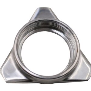 MorganGastro Sausage Stuffer accessory for Vertical and Horizontal Sausage Maker (Trefoil Nut)