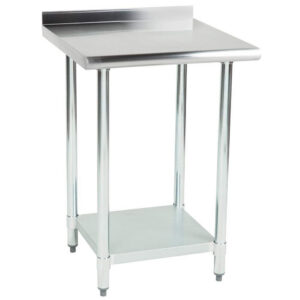 MorganGastro 30" x 30" 18 Gauge 430 Economy Stainless Steel Commercial Working Table