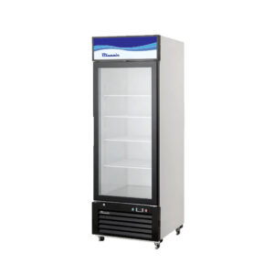 MorganGastro 14 CuFt. 1 Glass Door Refrigerator (Swing), R-290 Refrigerant