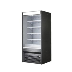 MorganGastro 48" W x 32-1/2" D, Vertical Open Display Case, Solid Side Panel