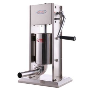 MorganGastro stainless sausage stuffer 2 Speed Vertical 5-7 Lb Sausage Maker(Official Refurbishment)