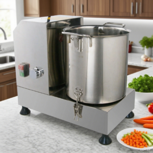 MorganGastro Commercial Food Processor 15L Electric Food Chopper 1800W Heavy Duty Vegetable Chopper Perfect for Meat Fruits Grains Ginger Garlic