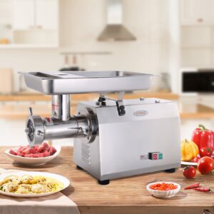 MorganGastro TC Series Commercial Stainless Steel Electric Meat Grinders (TC32)