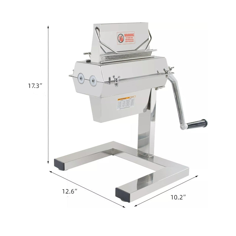 MorganGastro 7" Manual Meat Tenderizer Commercial Cuber Heavy Duty Beef Clamp Kitchen - Image 2