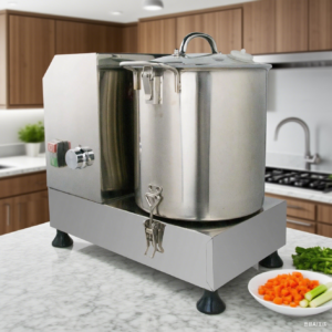 MorganGastro Commercial Food Processor 9L Electric Food Chopper 1200W Heavy Duty Vegetable Chopper Perfect for Meat Fruits Grains Ginger Garlic