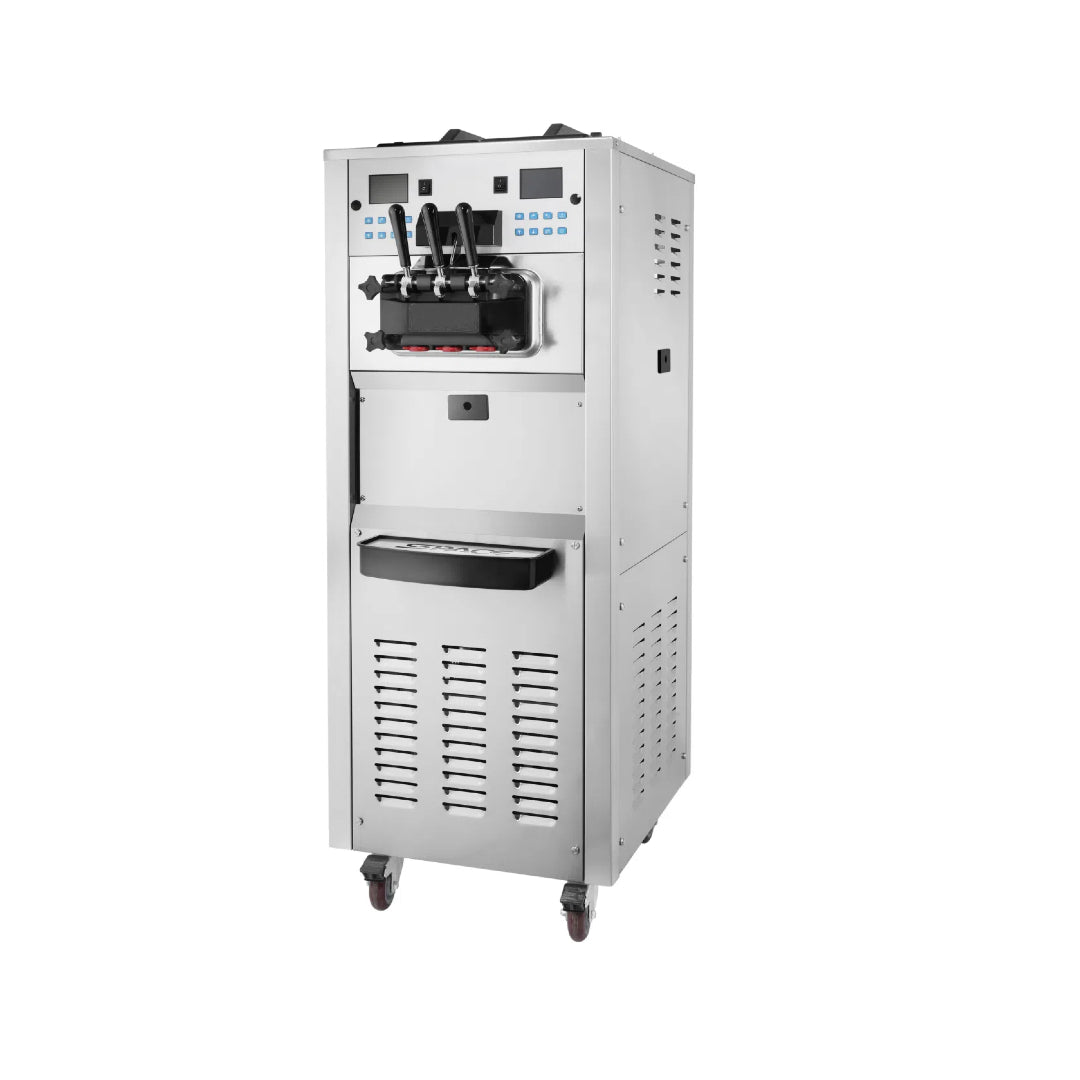 MorganGastro 45L Stand Type Ice Cream Machine for 3 Flavors,ETL Certification - Image 2