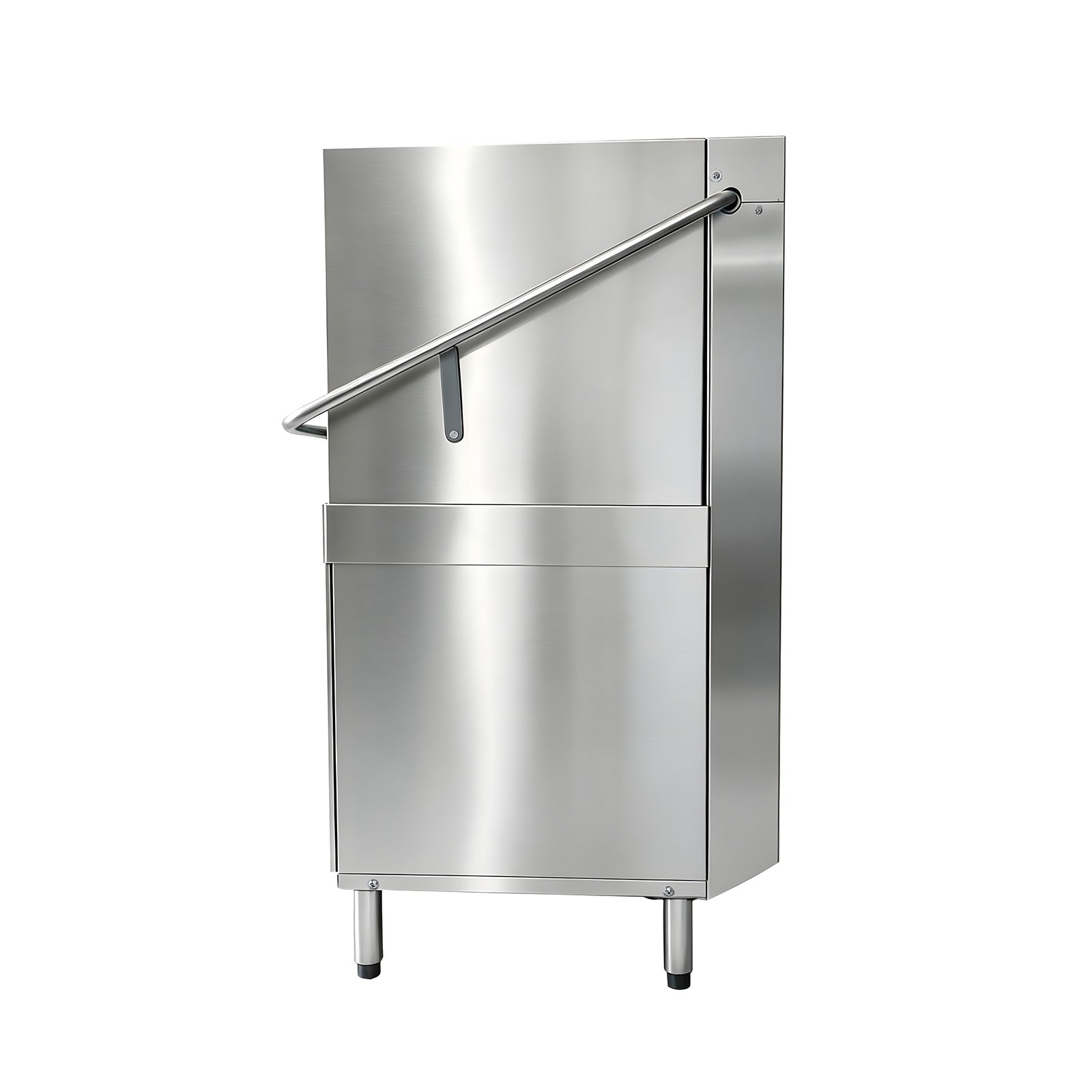 MorganGastro Commercial Hood Type Dishwasher, High Temperature Door Type Dishwashing Machine with Rinse Pump, ETL & NSF Certified, Stainless Steel - Image 5