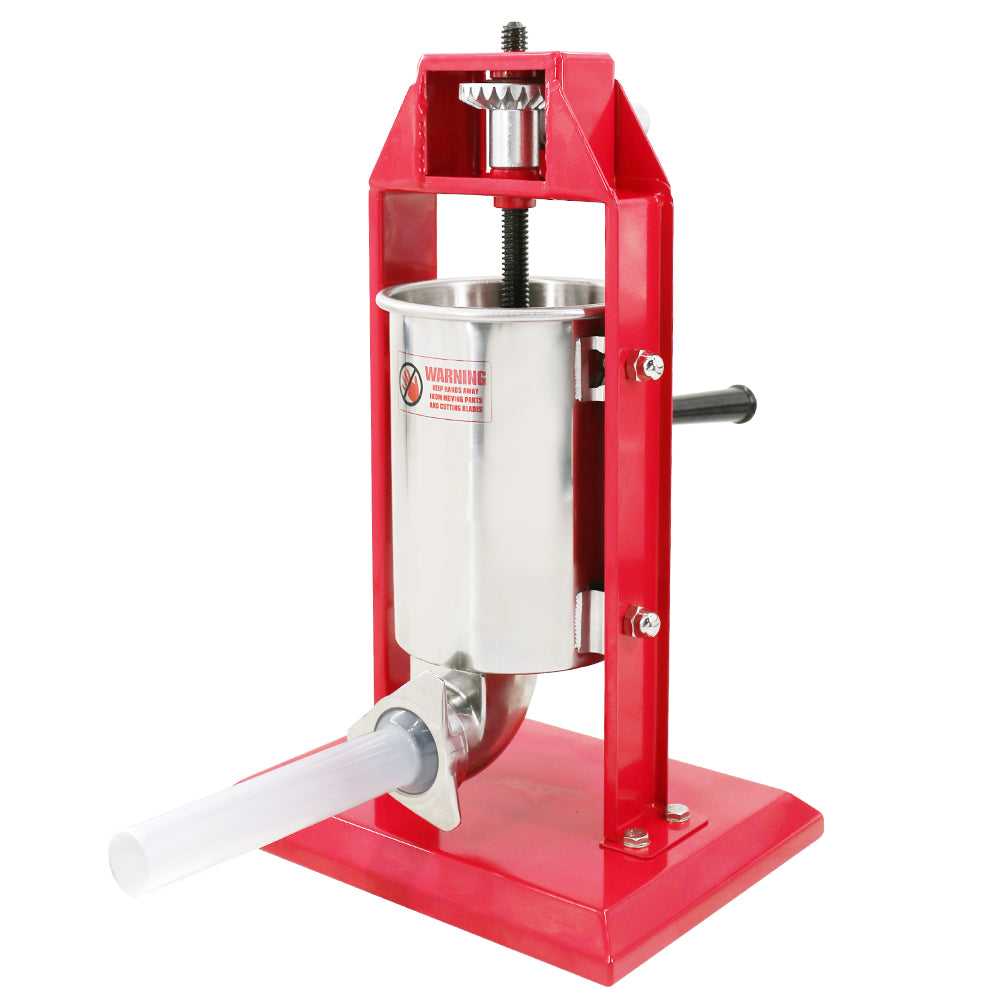 MorganGastro Sausage Stuffer 7Lb/3L Screw-type Sausage Maker(ST-V3)(Official Refurbishment)