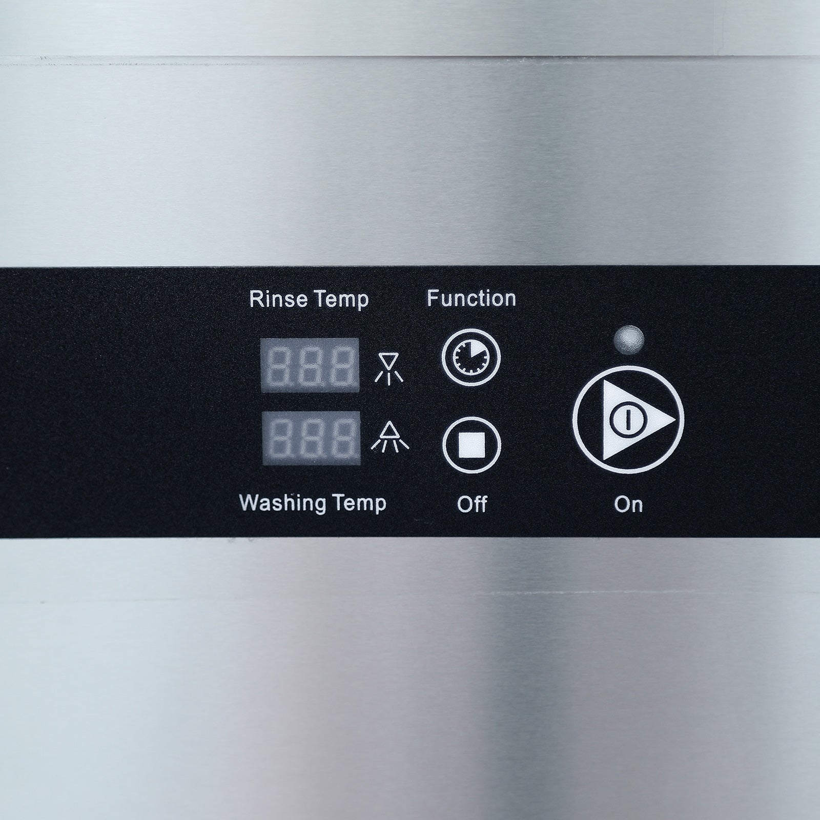 MorganGastro Commercial Hood Type Dishwasher, High Temperature Door Type Dishwashing Machine with Rinse Pump, ETL & NSF Certified, Stainless Steel - Image 8