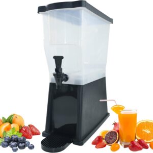 MorganGastro 3 Gallon Beverage Dispenser Iced Tea Punch Juicer Plastic Drink Dispenser