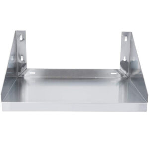 MorganGastro 24"x24" Commercial Stainless Steel Wall Mount Microwave Oven Shelf
