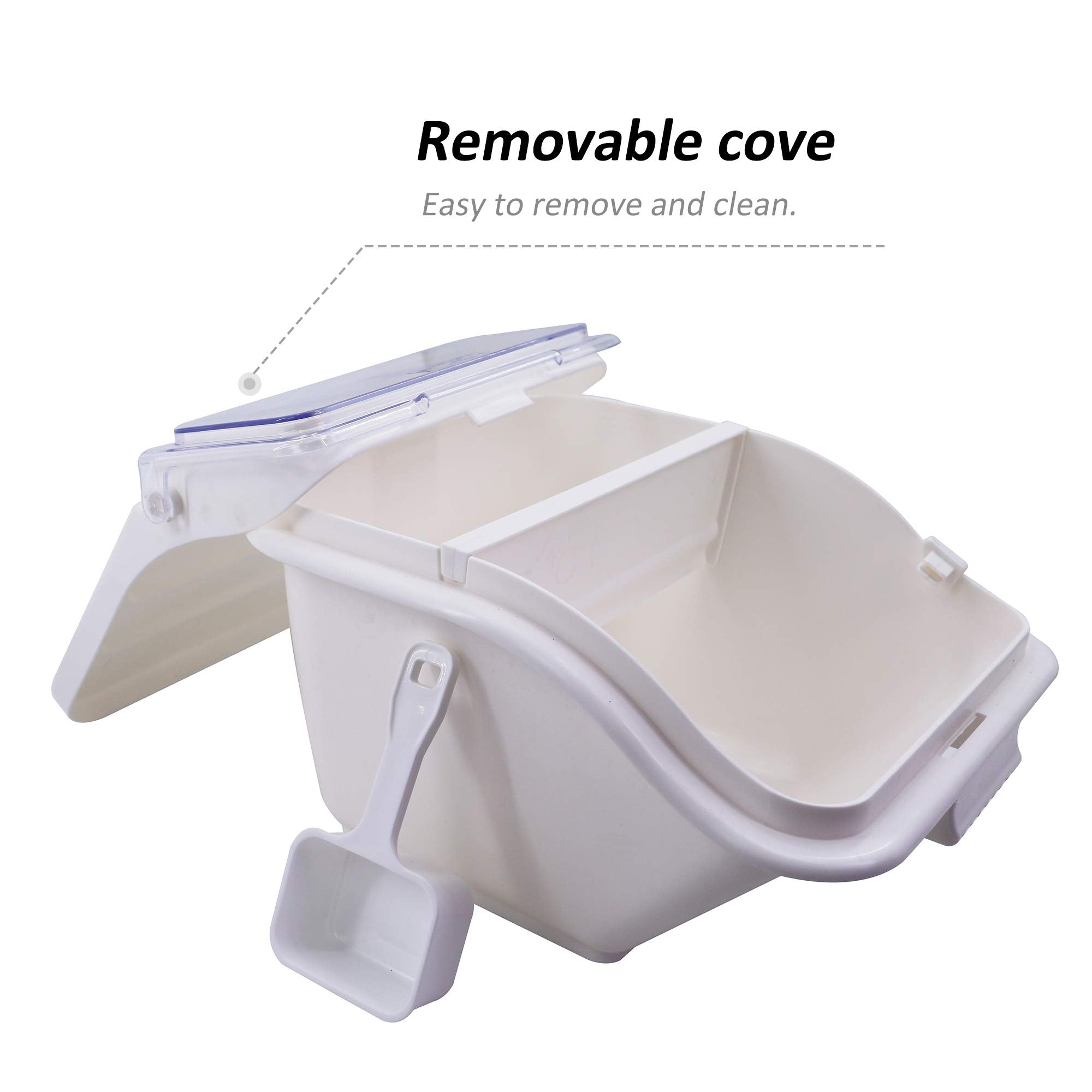 Clivia 40-Cup 2.2Gal/8Qt Commercial ProSave Shelf-Storage Food Ingredient Bin - Image 2
