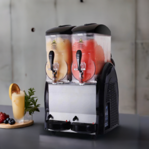 MorganGastro Commercial Slushy Machine, Dual 2.6 Gallon Frozen Beverage Machine Slushie Machine Electric Margarita Machine for Bars/Cafes/Restaurants