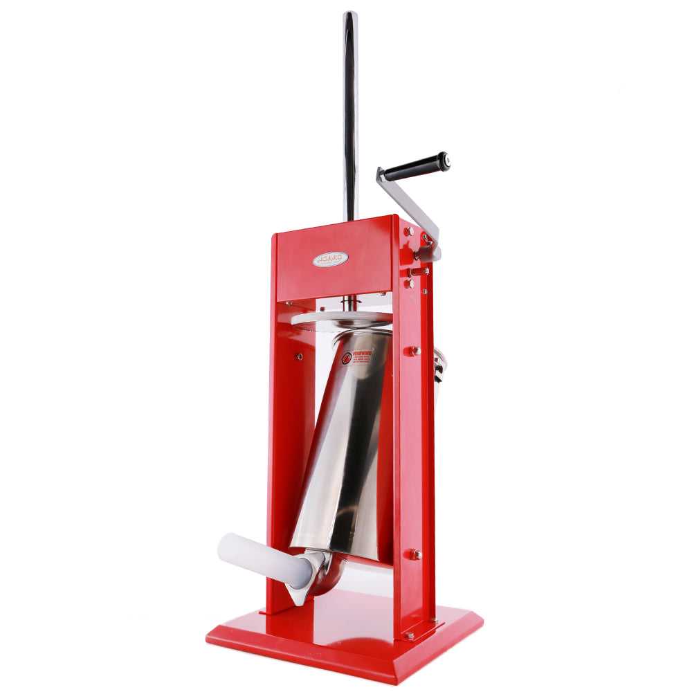 MorganGastro Sausage Stuffer 2 Speed Spray-painted Vertical Sausage Maker (32lb / 15 Liter) - Image 5