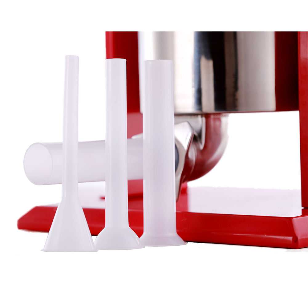 MorganGastro Sausage Stuffer 2 Speed Spray-painted Vertical Sausage Maker (32lb / 15 Liter) - Image 6