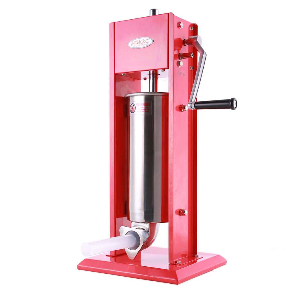 MorganGastro 11 Lb/5 L Spray-painted Vertical Sausage Stuffer(Official Refurbishment) - Image 2
