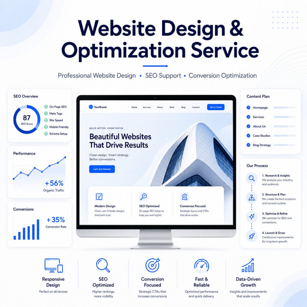 Website Design & Optimization Service
