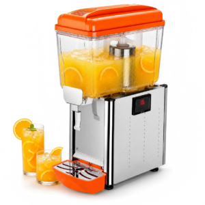 MorganGastro 12L Commercial Refrigerated Beverage Dispenser, Single Bowl Juice Dispenser for Cold Drinks
