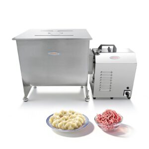 MorganGastro 45L/90 lbs Commercial Electric Meat Mixer with High-Power Motor, Stainless Steel Mixing Machine