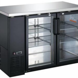 Carina 335L 24” Depth Glass Door Back Bar Cooler, Refrigerator Temp: 0.5 ~ 5 ℃
