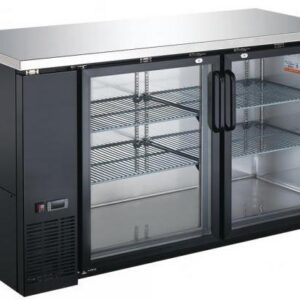 Carina 446L 24” Depth Glass Door Back Bar Cooler, Refrigerator Temp: 0.5 ~ 5 ℃