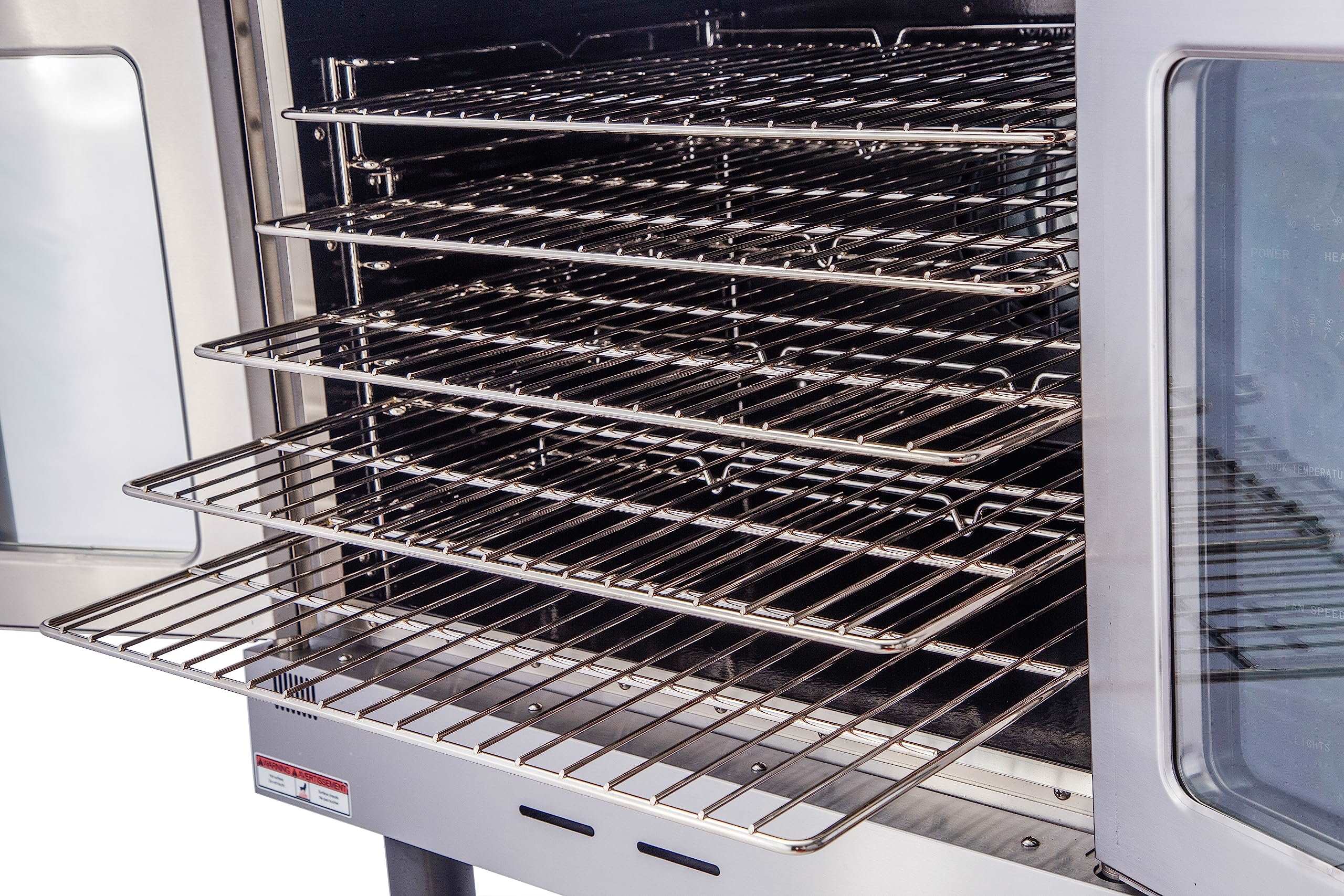 EASYROSE Commercial Convection Oven Single Deck Natural Gas Commercial Ovens for Bakery Kitchen Restaurant, 60,000 BTU - Image 7