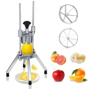 MorganGastro Commercial Easy Wedger Slicer Lemon Cutter with 4 Wedger/ 6 Wedger/8 Wedger Stainless Steel Fruit Cutter Lime Slicer for Lemons Limes Tomatoes Potatoes