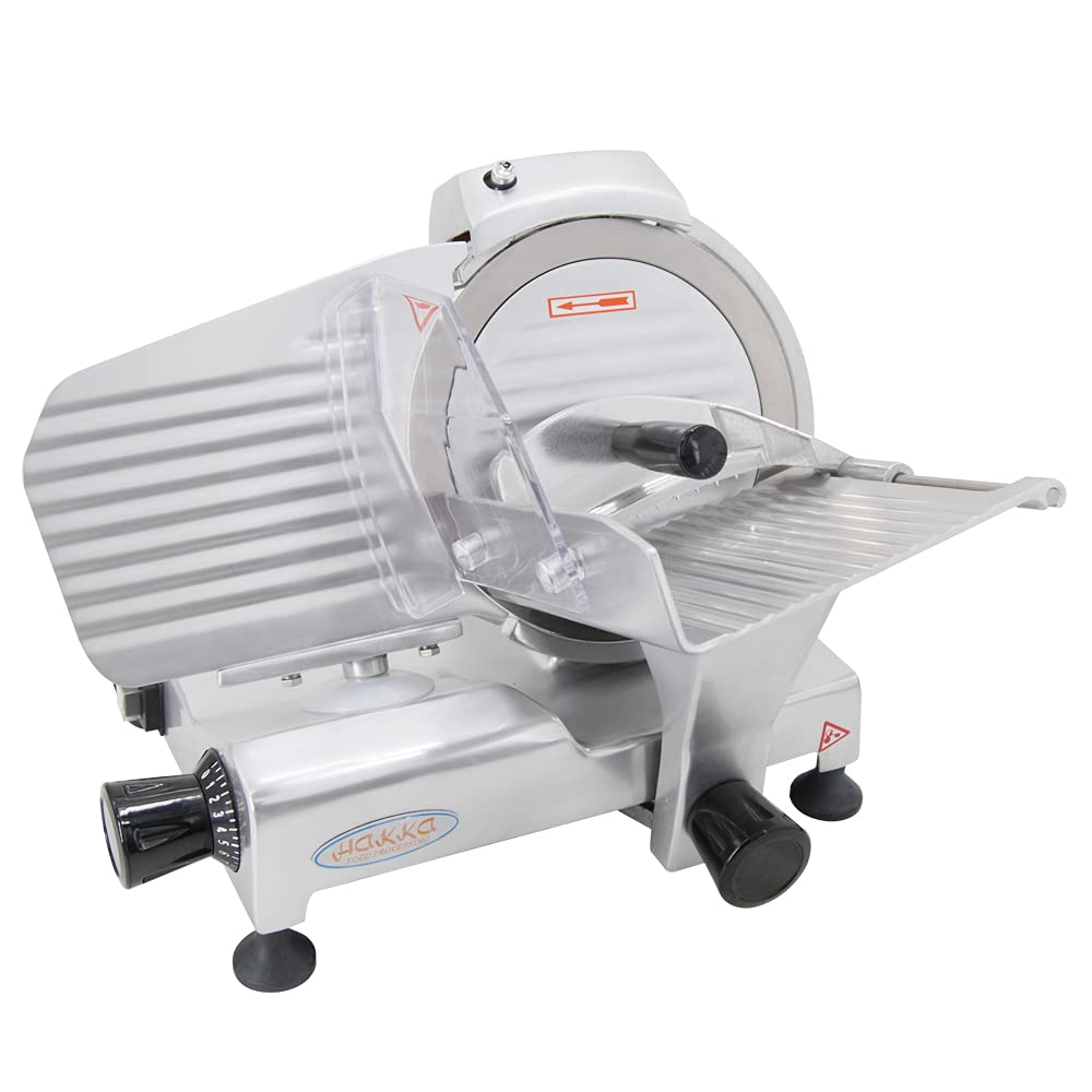 MorganGastro Electric 9" Blade Meat Slicer Commercial 120W Deli Kitchen Food Cutter - Image 2