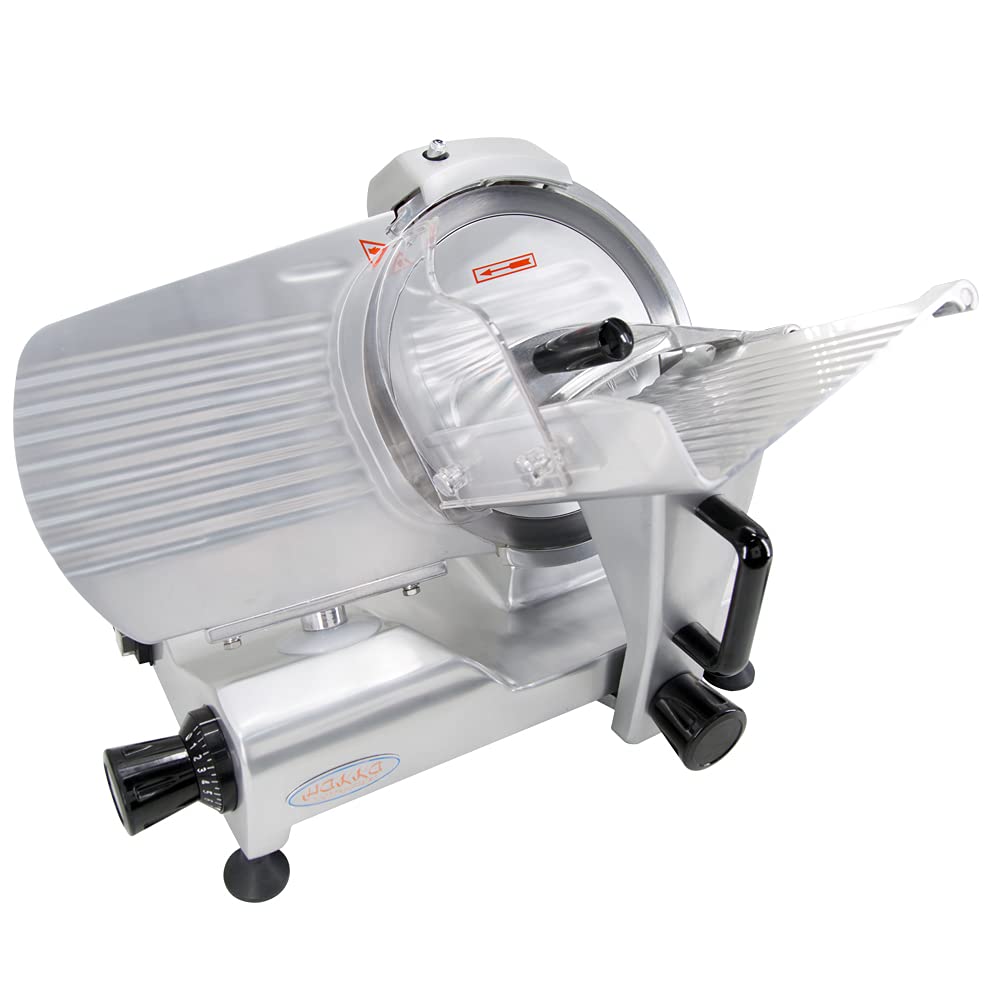 MorganGastro Commercial 10" Blade Meat Slicer 150W Kitchen Electric Deli Food Cutter - Image 2