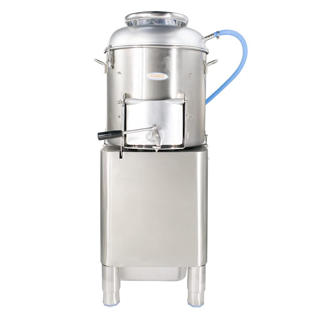 MorganGastro Commercial Electric Potato Peeler 20LBS Potato Washer Machine 365lb/Hour - Image 2