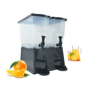 MorganGastro Juice Dispenser 7 Gallon Beverage Dispenser Iced Tea Punch