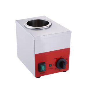 EasyRose 220W Topping Bottle Warmer,Single Sauce Bottle Warmer Electric Cheese Bottle Warmers(Bottle Not Include)