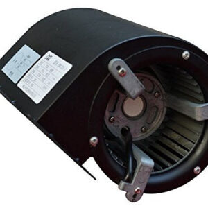 MorganGastro Centrifugal Blower, Rectangular Shaded Pole Specialty Blower with Flange, 500 CFM, 3300 RPM, 110V/60Hz, 1.5 amps