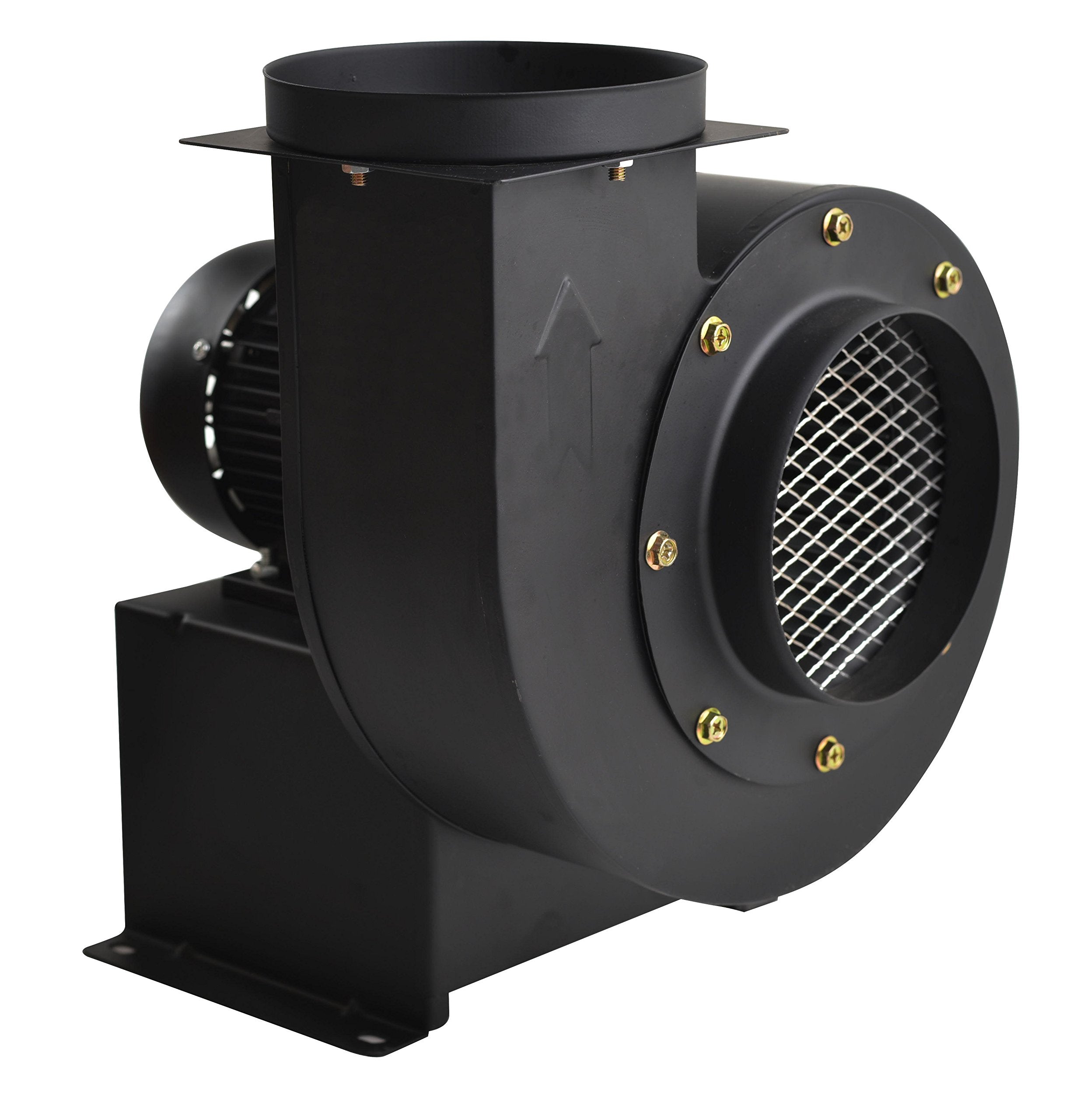MorganGastro Centrifugal Blower, Multi-Wing Centrifugal Fan Rectangular Shaded Pole Specialty Blower with Flange, 1400 M2/H Air Flow, 500 CFM, 3300 RPM, 110V/60Hz, 11 amps