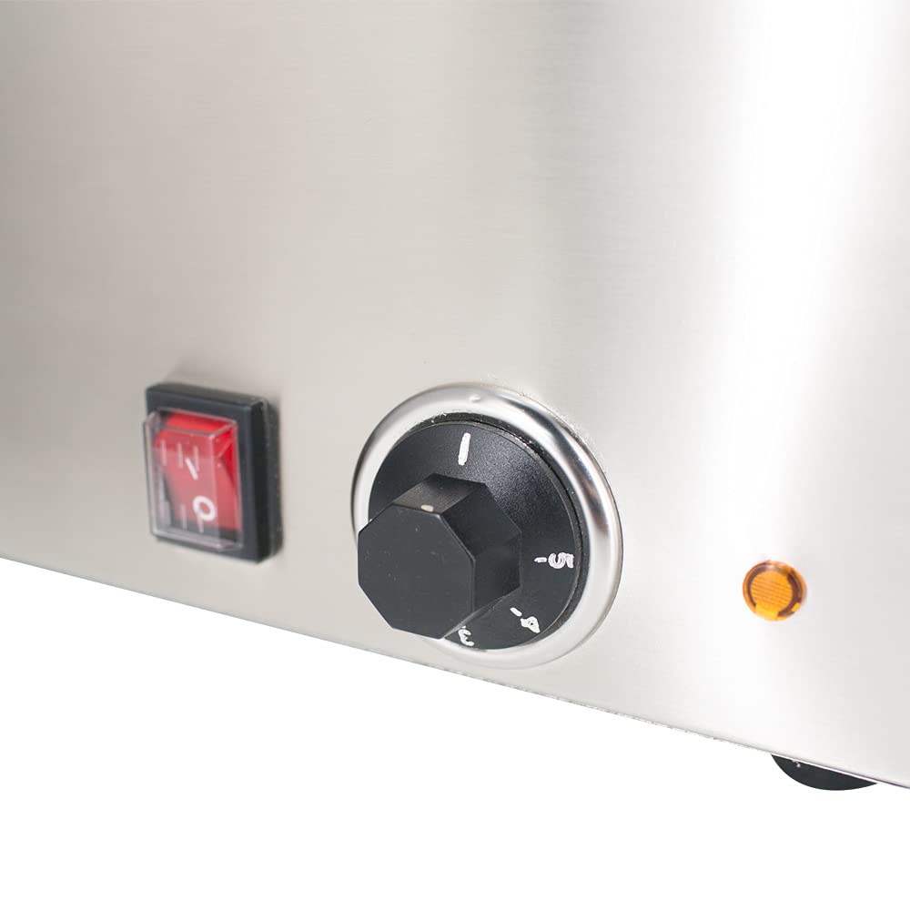 EasyRose 20" x 12" Full Size Electric Countertop Food Warmer - 120V, 1200W(Official Refurbishment) - Image 6