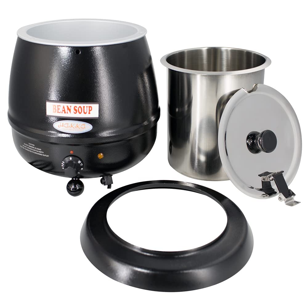 MorganGastro 11 Qt Countertop Food Kettle Warmer and Soup Kettle Warmer-120V,600W(Official Refurbishment) - Image 4