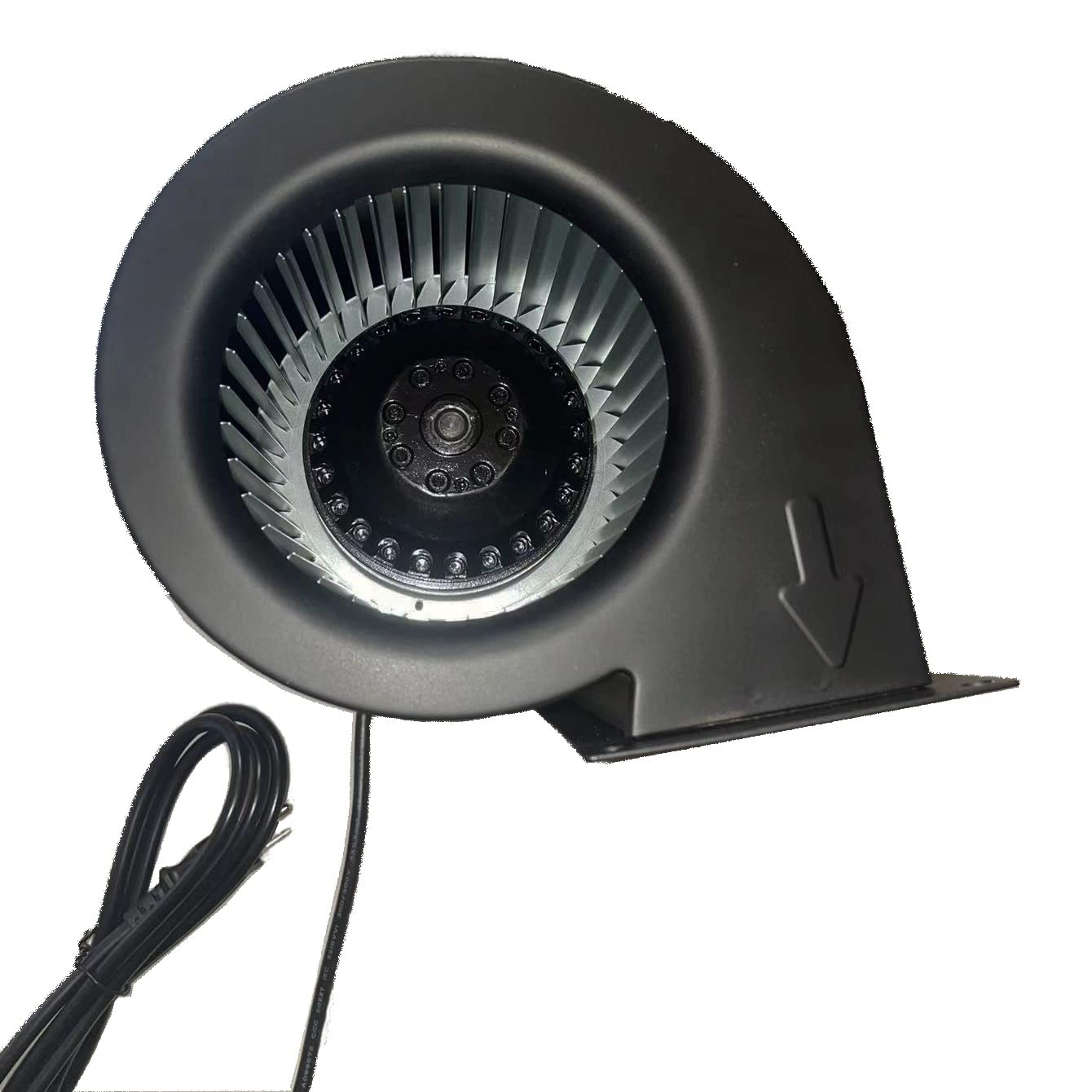 MorganGastro Centrifugal Blower, Rectangular Shaded Pole Specialty Blower with Flange, 500 CFM, 3300 RPM, 110V/60Hz, 1.5 amps - Image 5