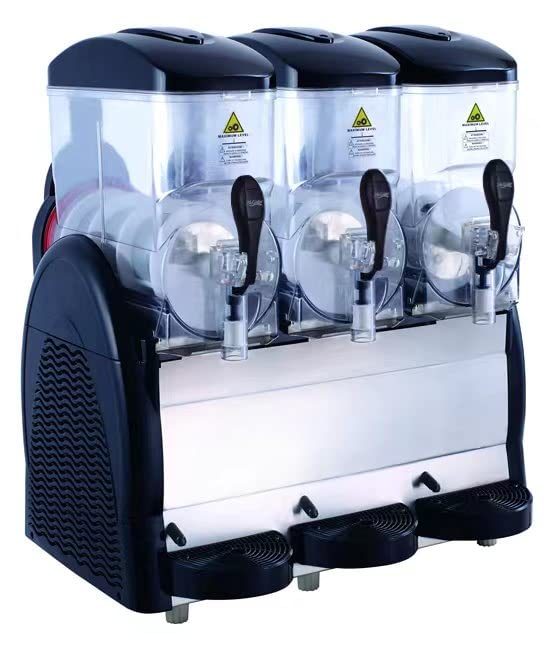 MorganGastro Commercial Slushy Machine Triple 2.6 Gallon Frozen Beverage Machine - Image 3