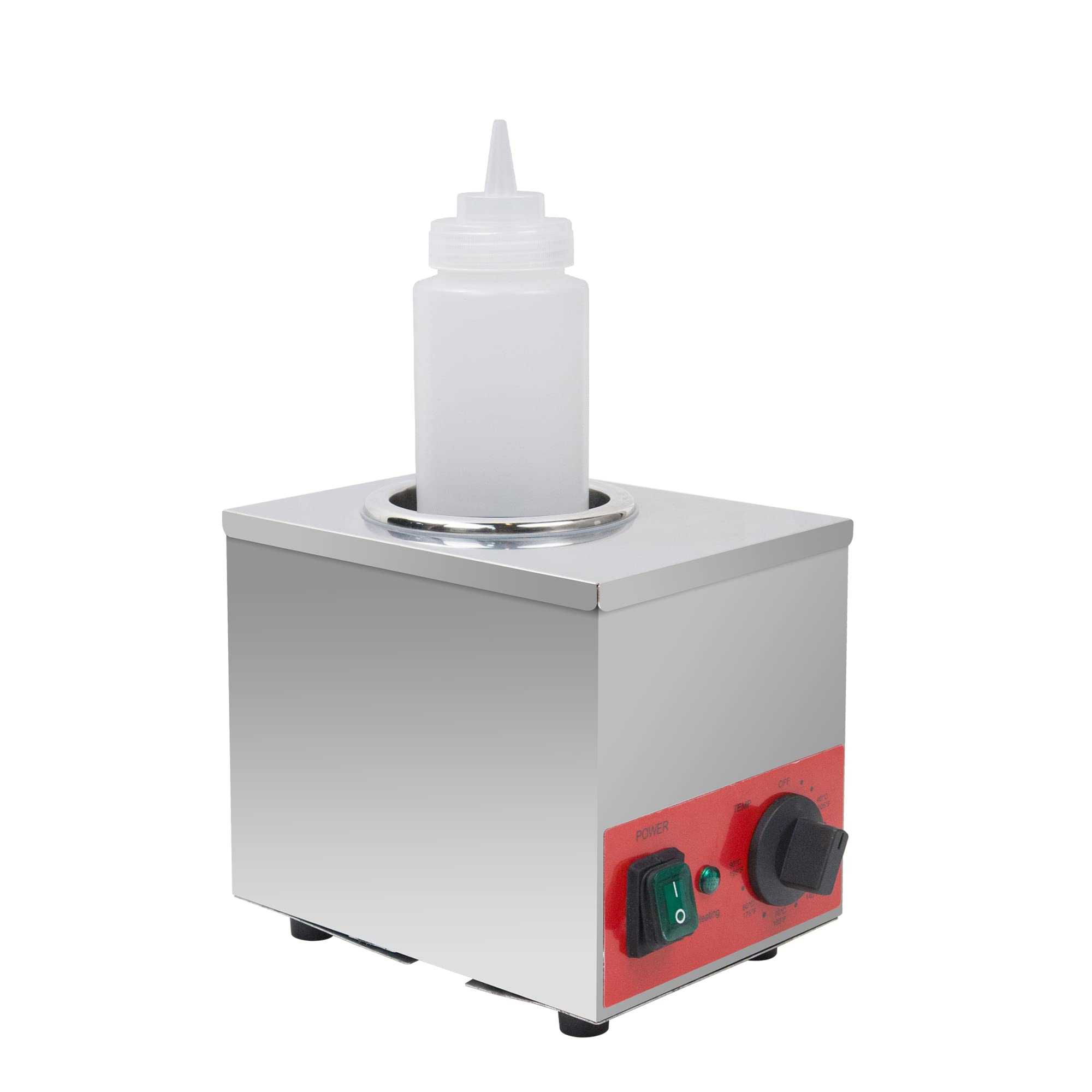 EasyRose 220W Topping Bottle Warmer,Single Sauce Bottle Warmer Electric Cheese Bottle Warmers(Bottle Not Include) - Image 5