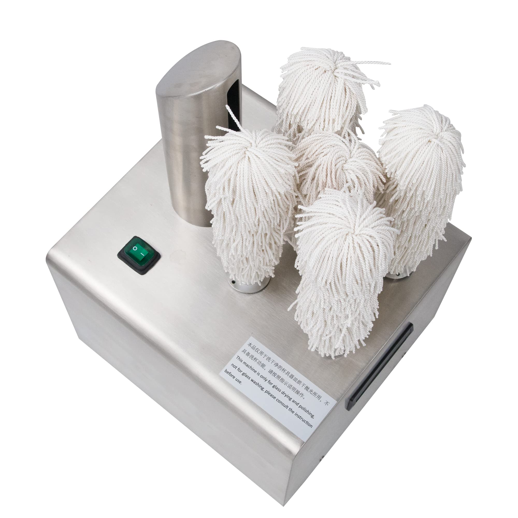 EasyRose Commercial Five Brush Electric Glass Polisher-120V,1250W - Image 6