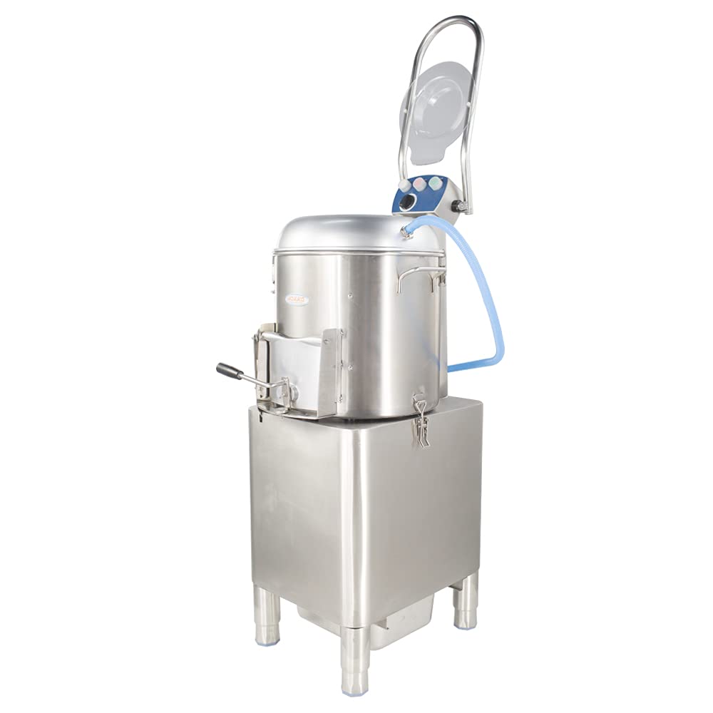 MorganGastro Commercial Electric Potato Peeler 20LBS Potato Washer Machine 365lb/Hour - Image 7