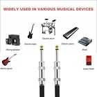 10 Feet Professional Guitar Instrument Cable with black PVC jacket - Image 2
