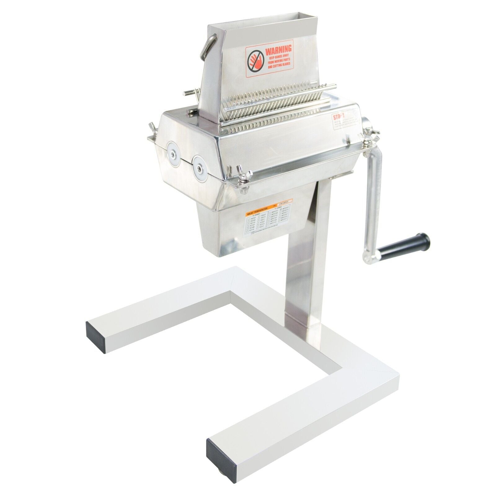 MorganGastro 7" Manual Meat Tenderizer Commercial Cuber Heavy Duty Beef Clamp Kitchen